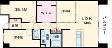 ライオンズマンション奈良の間取り画像