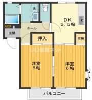 シャルムかしの木の間取り画像