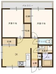 チェリーハイムの間取り画像