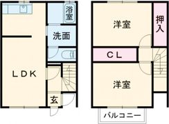 ドリームハイツA棟の間取り画像