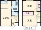 ドリームハイツA棟の間取り画像