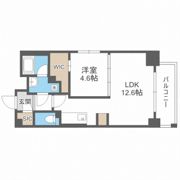 ネットフローラ梅田北の間取り画像