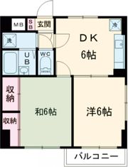 ネクサス 東青梅の間取り画像