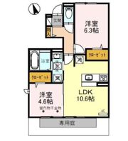 T-roomの間取り画像