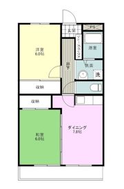 アビタシオンカモガワの間取り画像