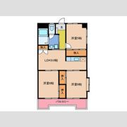 ドムール花見の間取り画像