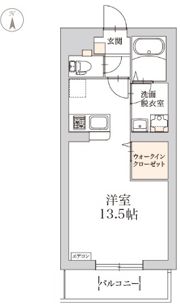 ヘリテージ宮町の間取り画像