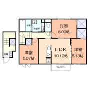 グレイスⅤの間取り画像