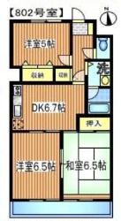 大関山ハイツの間取り画像