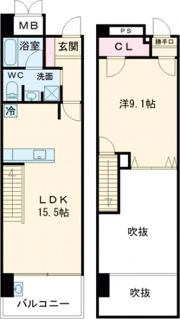 アーバンビュー下関の間取り画像