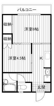 メゾンヴェールの間取り画像