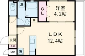 NテラスⅥの間取り画像