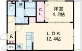 NテラスⅥの間取り画像