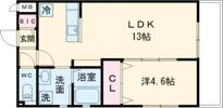 NテラスⅥの間取り画像