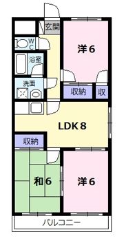 ファミリータウンむらたの間取り画像
