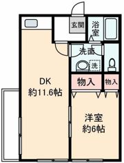 シティハイム メゾン第一の間取り画像