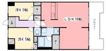 メゾン中村東今宿の間取り画像