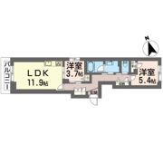 アーバングレイスの間取り画像