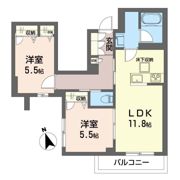 アーバングレイスの間取り画像