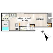 グランプラス箱崎Ⅰの間取り画像