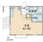 エルメゾンリーフの間取り画像