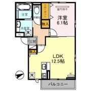メルベーユ紀ノ国の間取り画像