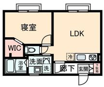 シティハイム清雅タチカワの間取り画像