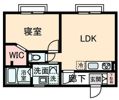 シティハイム清雅タチカワの間取り画像