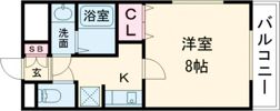 アムール プレジデントの間取り画像