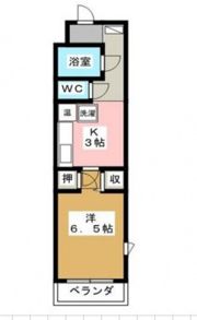 エスポアール石川の間取り画像