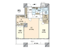 パークタワーグランスカイの間取り画像