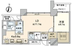 グランドミッドタワーズ大宮フォレストタワーの間取り画像