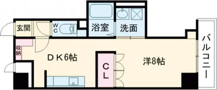スカイヒルズ栄町4の間取り画像