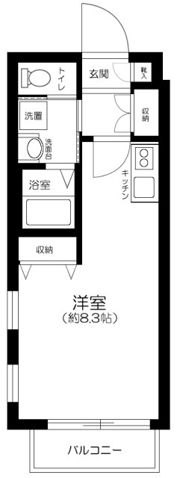 プレジール南与野の間取り画像