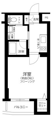 Art Cube西落合の間取り画像