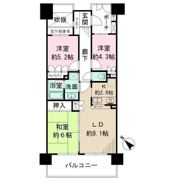 ガーデナヴィルラグナ市川妙典の間取り画像