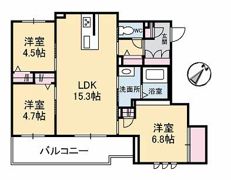 ガーデンメゾン己斐本町の間取り画像