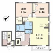 シャーメゾンくすのきの間取り画像