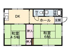 古市借家 森田洋史邸の間取り画像