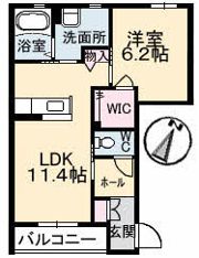 エクシード・ドミール A棟の間取り画像