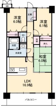 サントノーレ光弐番館の間取り画像