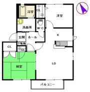 フルール・メゾンの間取り画像
