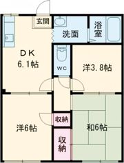 ベルテック須屋Iの間取り画像