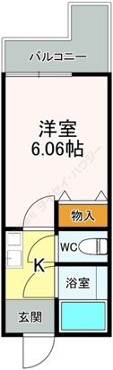 arv上大岡の間取り画像