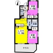 ラフェリアの間取り画像
