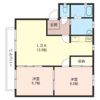 ソレイユ三和の間取り画像