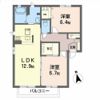 MAISON・MAST桜Cの間取り画像