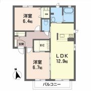 MAISON・MAST桜Cの間取り画像