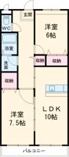 セレッソときわ野の間取り画像