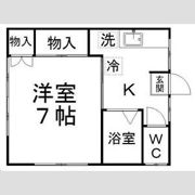 香山ハイツの間取り画像